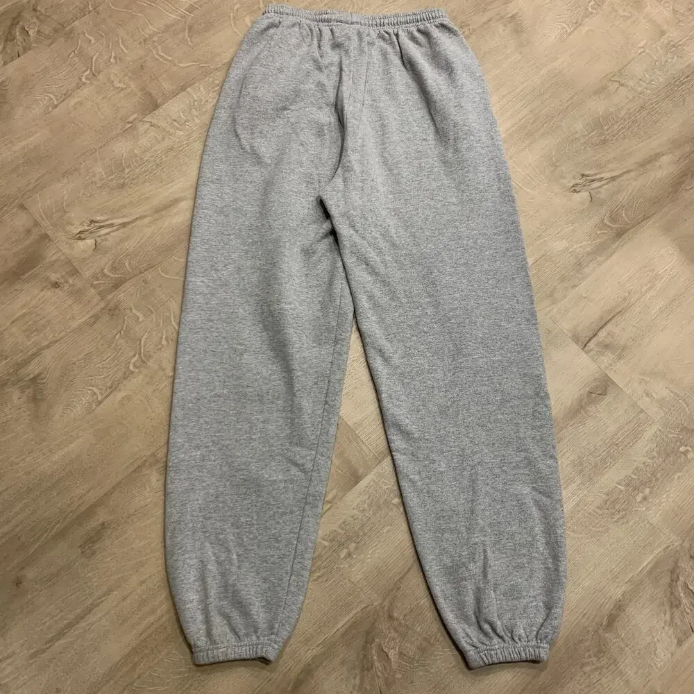Champion UMass Amherst Minutemen Gray Sweatpants Joggers Men's Medium Collegiate